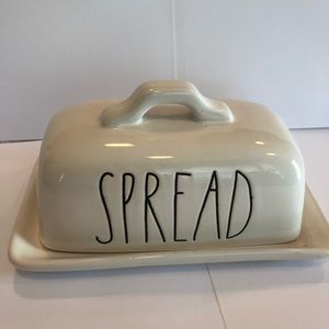 Rae Dunn Butter dish large